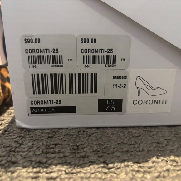 Aldo leopard print ladies heels - Picture 3 of 3